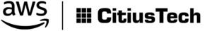 CitiusTech and Amazon Web Services (AWS) Logo